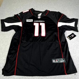 Arizona Cardinals Jersey Mens 52 Black #11 Larry Fitzgerald Nike NFL Football